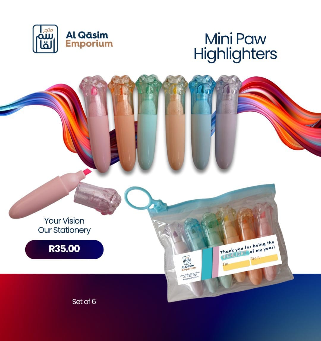 Mini Paw Highlighters