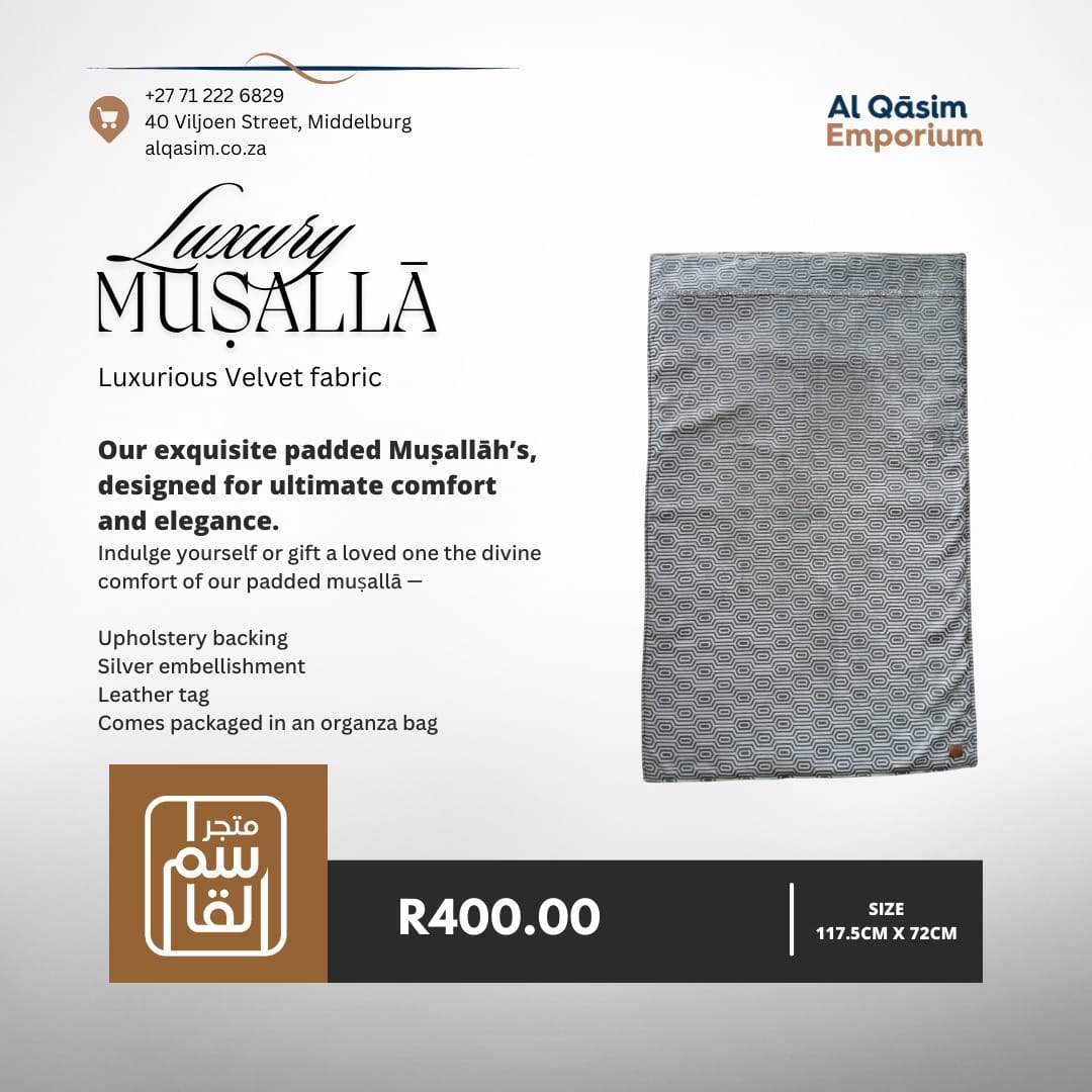 Luxury Velvet Musalla