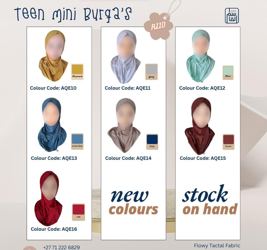 Teen Mini Burqas