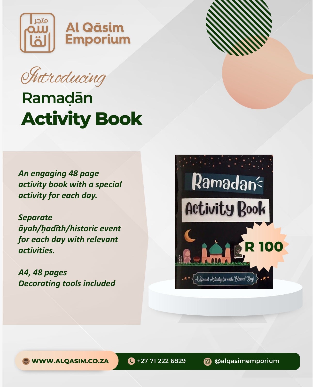Ramadhaan Activity Book