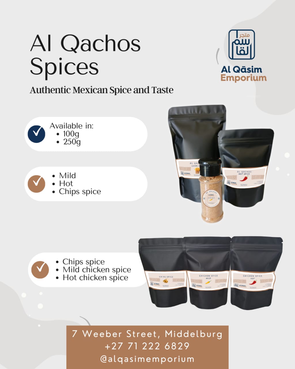 Al Qachos Chicken Spice