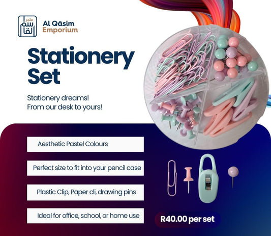 Stationary Set (Office Pins)
