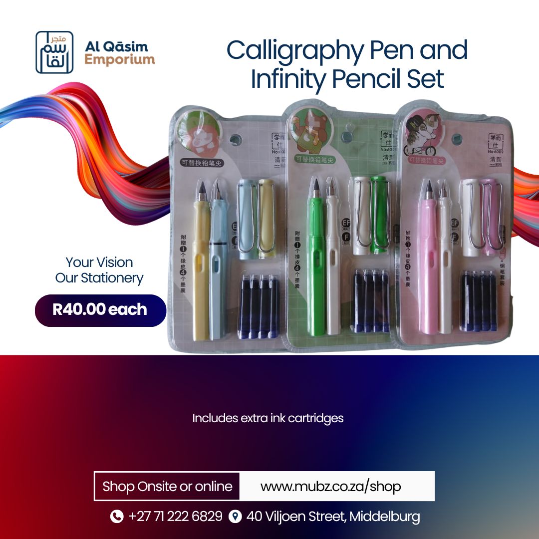 Calligraphy Pen & Infinity Pencil Set