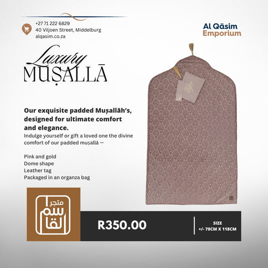 Pink & Gold Dome Musalla