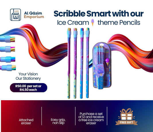Ice-Cream Theme Pencils