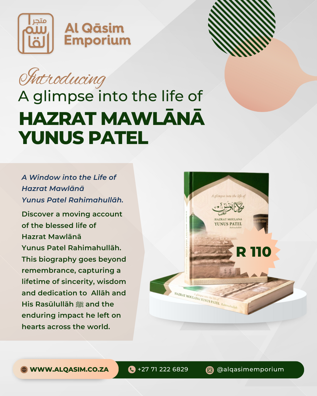 Life Of Mawlana Yunus Patel