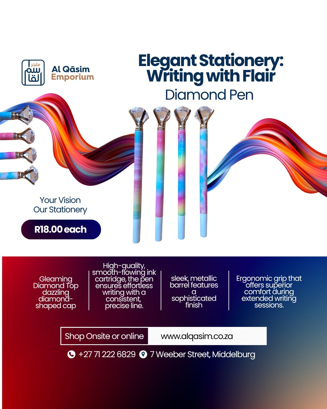 Diamond Top Pens