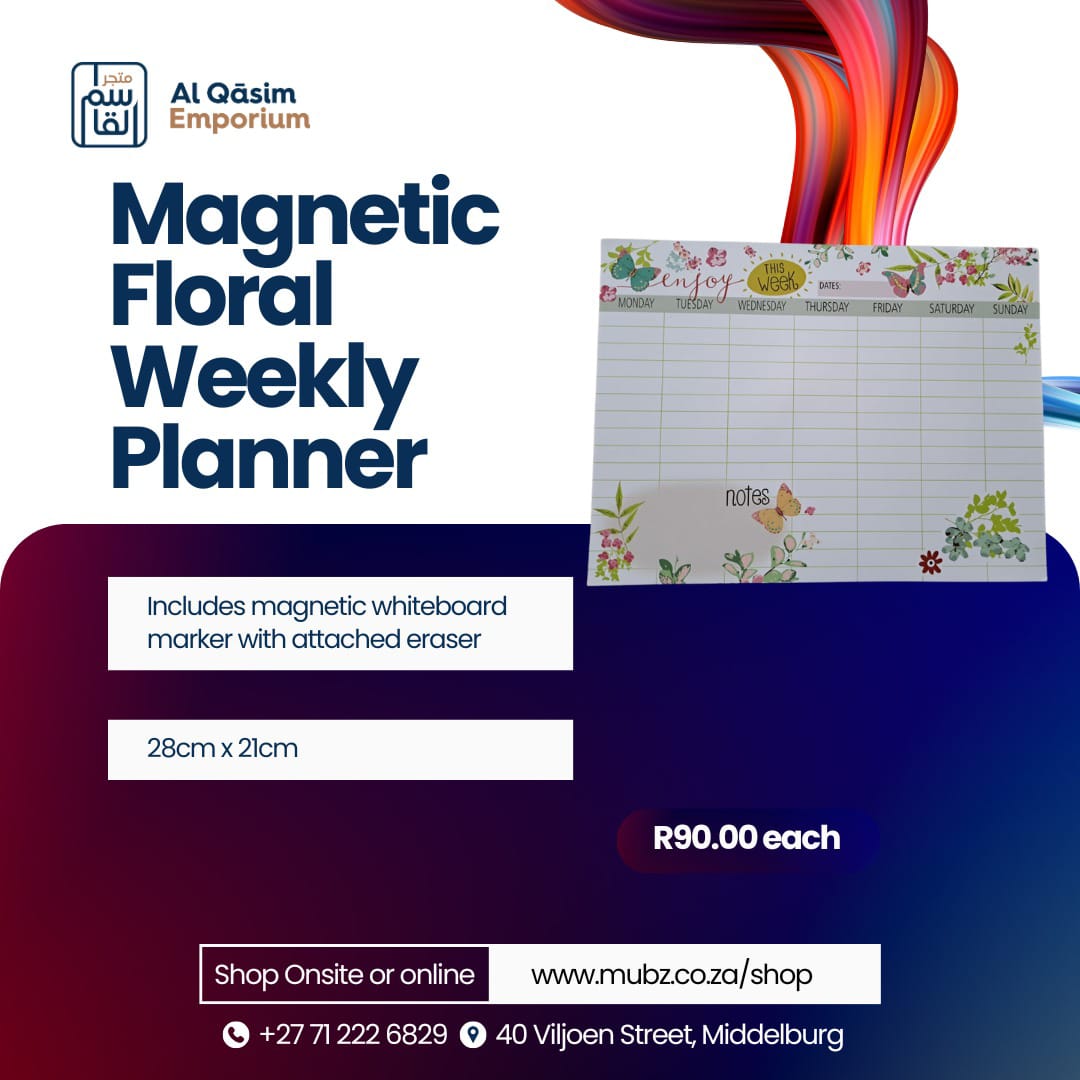 Floral Weekly Planner
