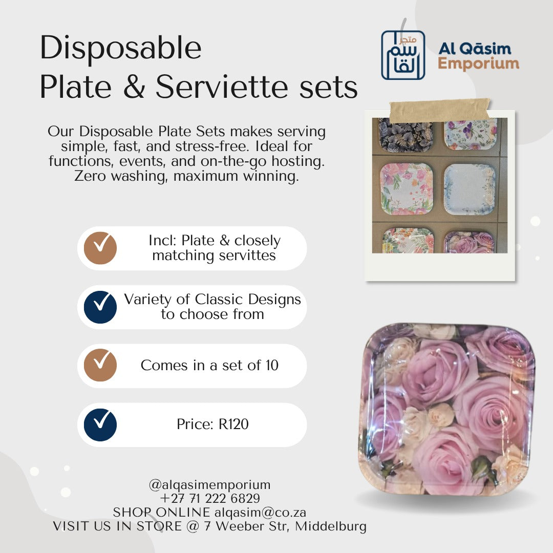 Paper Cup & Plate Sets