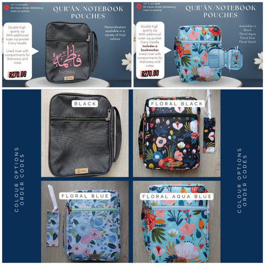 Quraan/Notebook Pouches